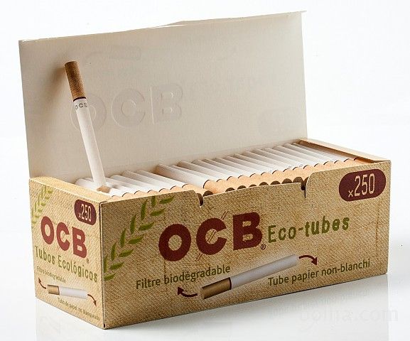 OCB Eco Tubes Zigaretten Filter Hülsen 250er pack