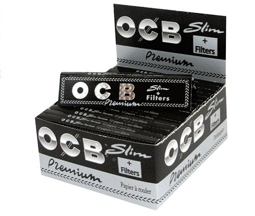 Carnet de feuilles à rouler OCB Slim Premium + Filtres Cartons Tips par 1 -  Cdiscount Au quotidien