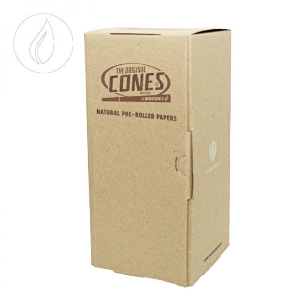 Cones 109 mm King Size Natural 1000 Stk.