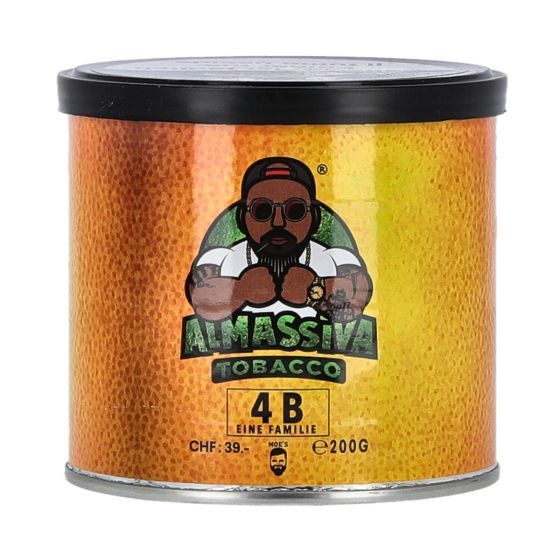 AL MASSIVA SHISHA TABAK - 4B EINE FAMILIE 200G