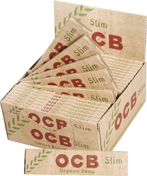 OCB Slim Organic Hemp 50er Box