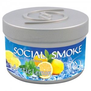 Social Smoke Arctic Lemon 100 g - Shisha Tabak