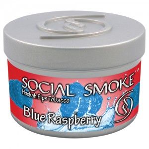 Social Smoke Blue Raspberry 100 gramme