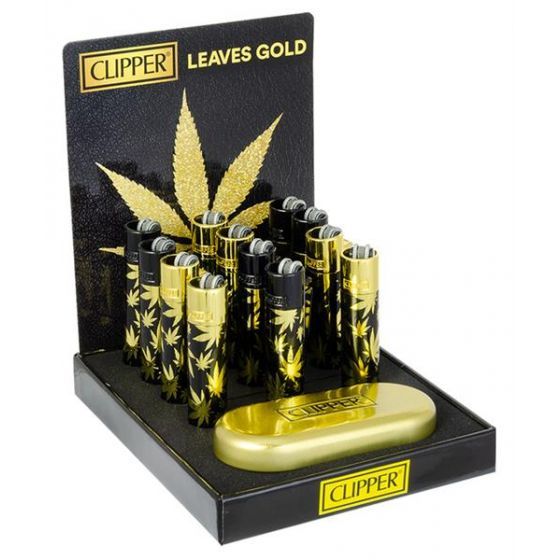 CLIPPER METALL GOLDEN LEAVES