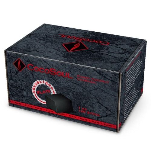 CocoSoul C15 Flats Naturkohle Cubes 1kg