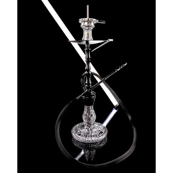 Dschinni Roxx Black Shisha Set