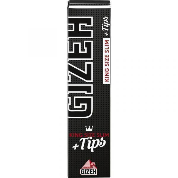 Gizeh Black King Size Slim + Tips