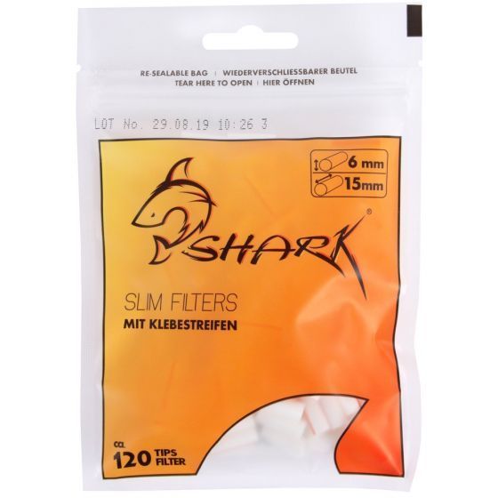 SHARK SLIM FILTER, 120 STK.