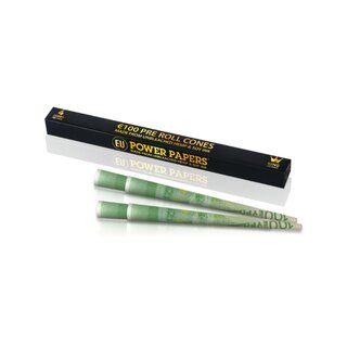 Power Papers - Euro - Cones 110mm (1 x 4 Cones)