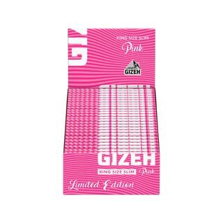 GIZEH KS Slim Pink Edition (50 Stk.)