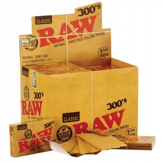 RAW 300 LEAVES BOX - 1 1/4 (40ER)