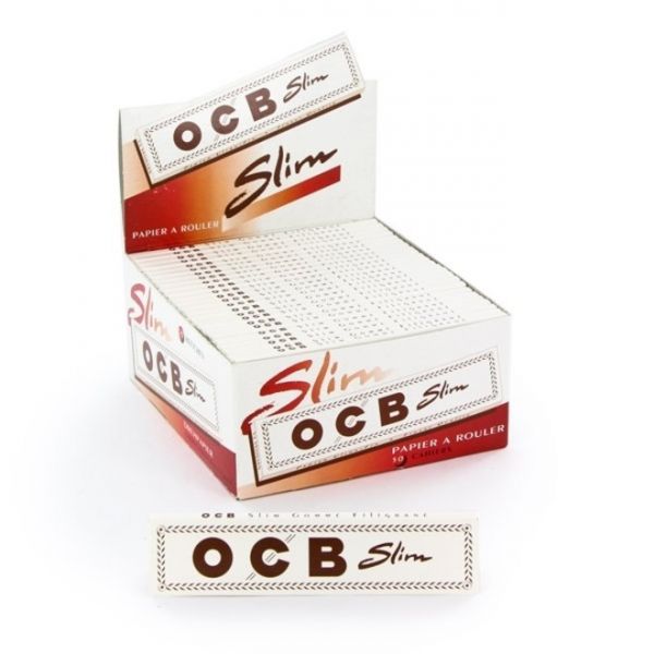 OCB Papers white Slim Kingsize 50er Box
