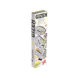 GIZEH Noir King Size Slim + Embouts 420 Sneaker Edition