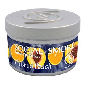 Social Smoke Citrus Peach 100 gramme