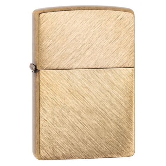 ZIPPO FEUERZEUG GOLD BRUSHED