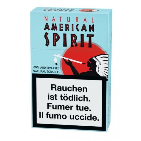American Spirit Blau Zigaretten 20er Pack