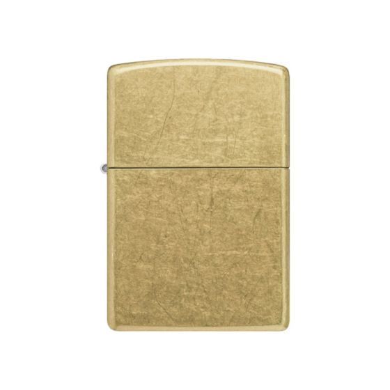 ZIPPO FEUERZEUG STREET BRASS