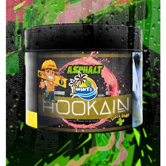 Hookain Shisha Tabak - Asphalt Manta Erotik 200g