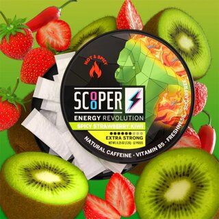 Scooper Snus - Spicy Strawberry Kiwi (1 x 7.2g)