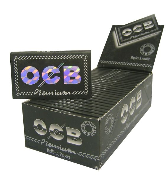 OCB Premium Kurz - Schwarz 25er Box