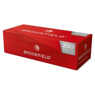 Brookfield Zigaretten Filter Hülsen 200er pack