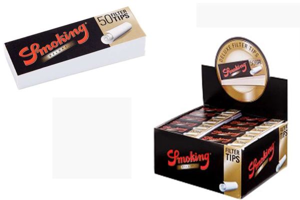 Smoking Filter Deluxe Tips 20x60mm