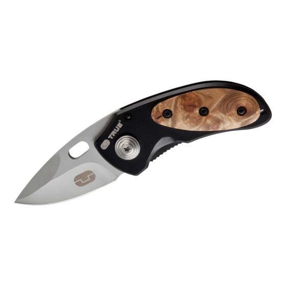 HERBERTZ EINHANDMESSER OLIVENHOLZ - BLACK