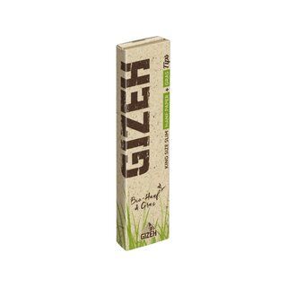 GIZEH Chanvre & Herbe King Size Slim + Embouts