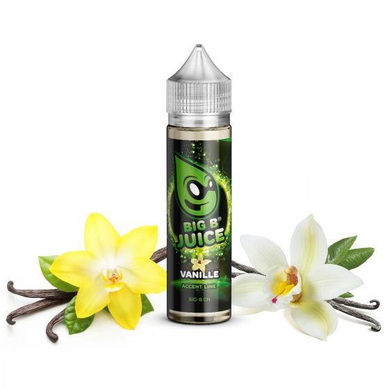 E-LIQUID BIG B JUICE ACCENT LINE, VANILLE 50ML ''SHORTFILL''