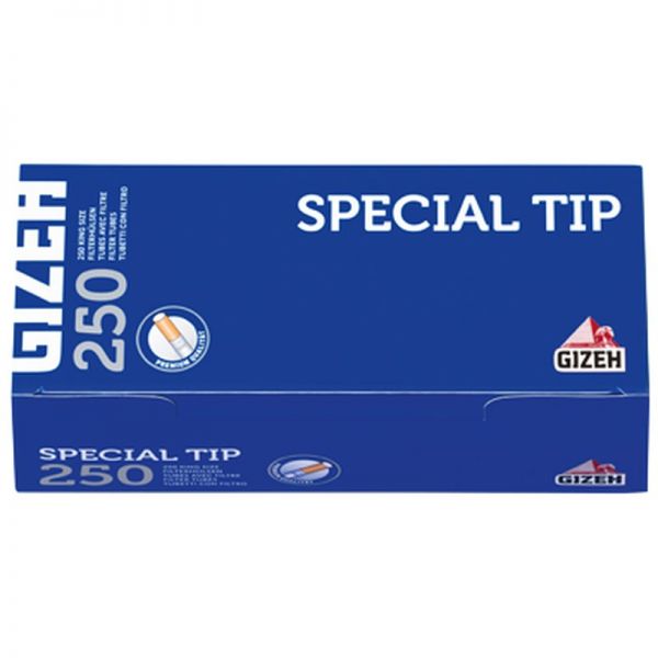 GIZEH Hülsen Special Tip 250 Stk.