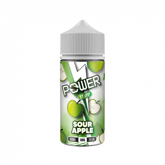 JUICE'N POWER - SOUR APPLE - 100ML - SHORTFILL