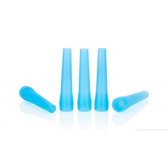 80X HYGIENEMUNDSTÜCKE 5.8CM - BLAU