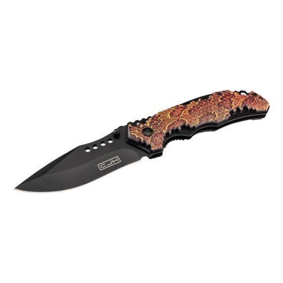 COUTEAU À UNE MAIN HERBERTZ CAMOUFLAGE - SERPENT