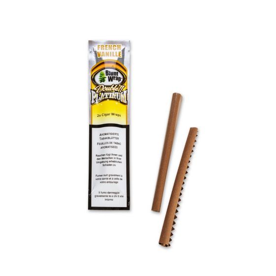 PLATINUM BLUNT FRENCH VANILLA BOX ( x 2 )