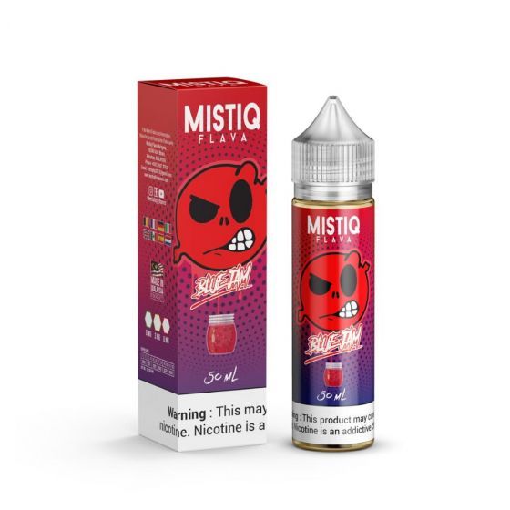 MISTIQ FLAVA - RAINBOW SERIES - BLUE JAM - 50ML - SHORTFILL