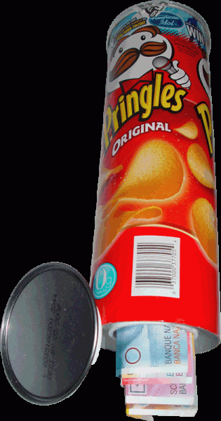 Dosensafe Pringles Tresor NEU