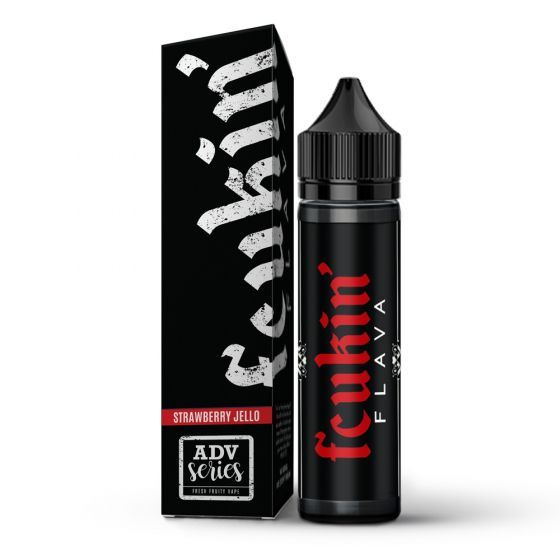 E-Liquid ADV Strawberry Jello FCUKIN'FLAVA, 50ml ''ShortFill''