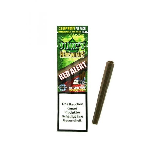 Juicy Hemp Wraps Red Alert - Strawberry