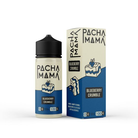 E-LIQUID PACHA MAMA - BLUEBERRY CRUMBLE - 100ML