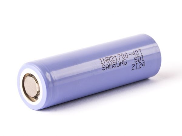 Samsung INR21700-40T 3.6V - 3.7V, 4000mAh