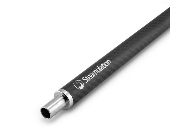 Steamulation Carbonmundstück Black Matt