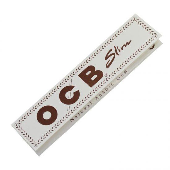 OCB Papers white Slim Kingsize