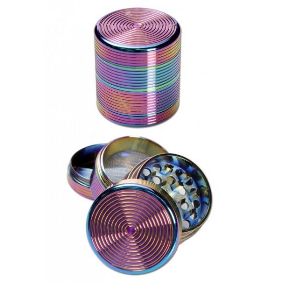 Metall Grinder, Rainbow 4tlg.