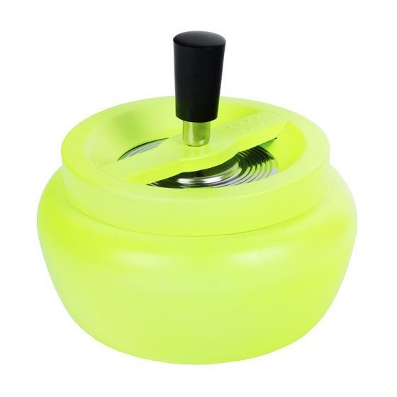 DREHASCHER HUGE NEON GELB MATT, 13CM