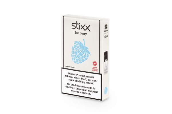 InSmoke STIXX Pods Paket à 3 Stk., Ice Berry 9 mg