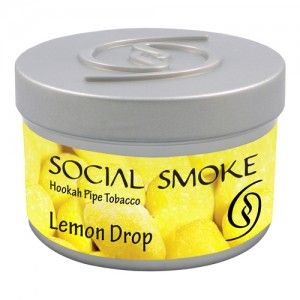 Social Smoke Lemon Drop 100 gramme