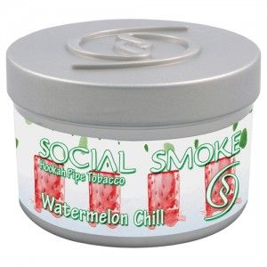 Shisha tabak - Social smoke watermelon chill 100 g