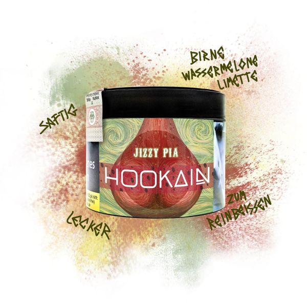 Hookain Shisha Tabak - Jizzy Pia 200g