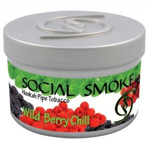 Social Smoke Wildberry Chill 100 gramme - Shisha tabak
