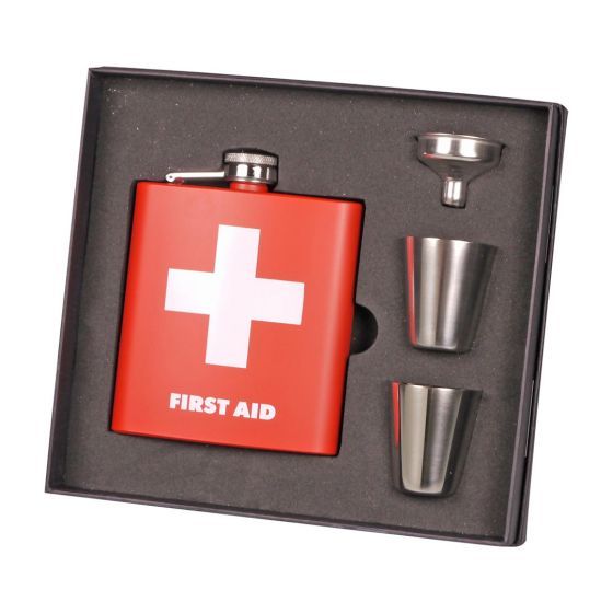 FLACHMANN GESCHENKSET FIRST AID - 0.18L